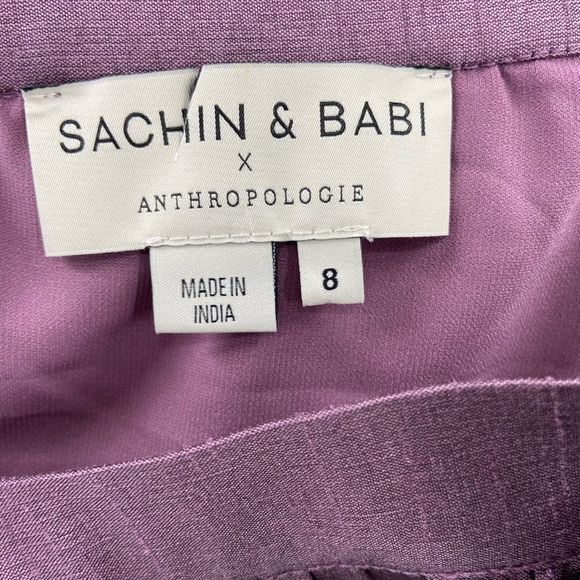 Sachin & Babi Colorblocked Maxi Skirt Sz 8 - Picture 4 of 4